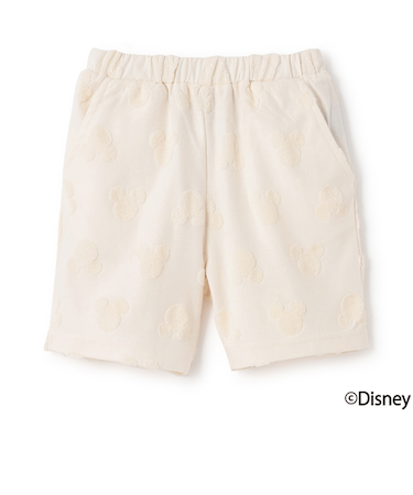 【Disney】パイルジャガードハーフパンツ