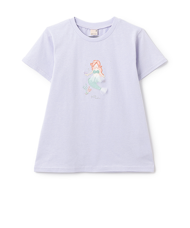 【防汚/リンク】キラキラモチーフTシャツ(ジュニア)