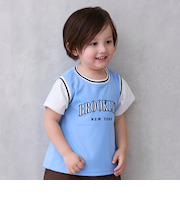 【接触冷感】ユニフォームドッキング半袖Tシャツ