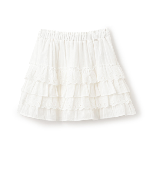 【リンク】レースフリルスカート(ジュニア)