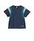 【WEB限定】【接触冷感】袖ライン配色Tシャツ(ジュニア)