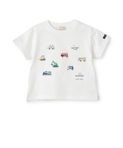 【接触冷感】働く車刺しゅう半袖Tシャツ