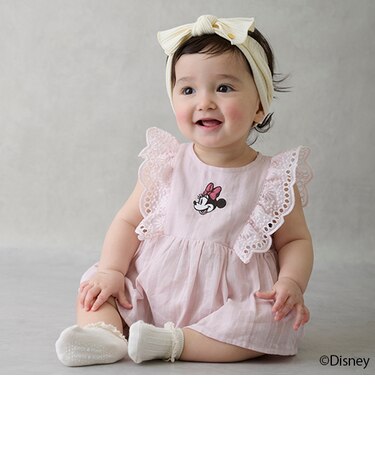 【Disney】肩フリルチュニックセットアップ