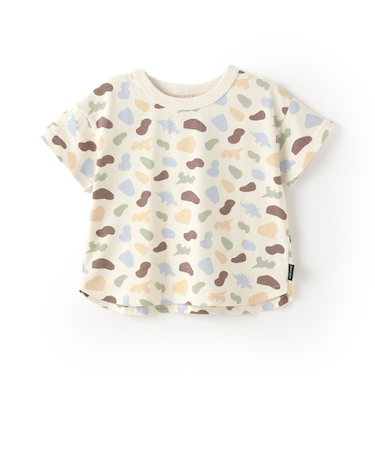 【GOODPRICE冷感】総柄半袖Tシャツ