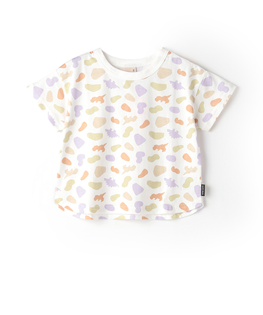 【GOODPRICE冷感】総柄半袖Tシャツ