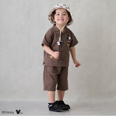 【Disney】刺しゅうハーフパンツ