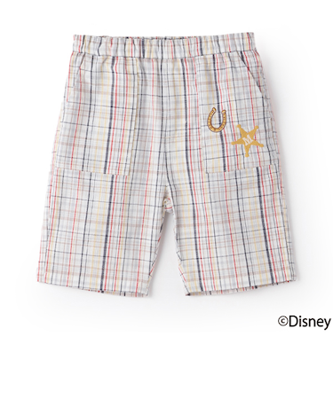 【Disney】刺しゅうハーフパンツ