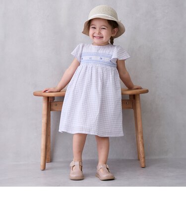 【リンク】スモッキングワンピース(キッズ)