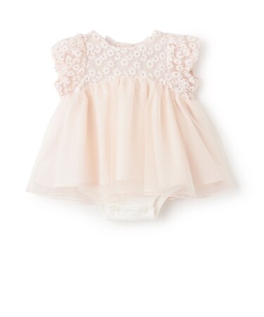 【リンク】チュールレースOPロンパース