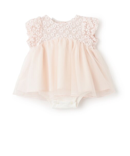 【リンク】チュールレースOPロンパース