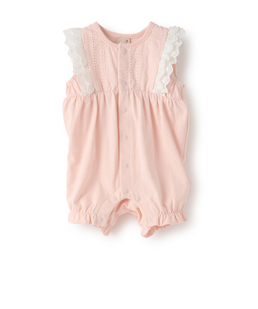 レース切替カバーオール