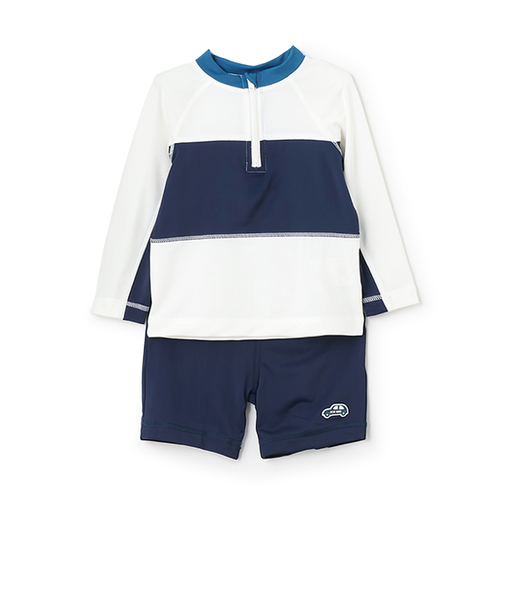 【SWIM】BOYSバイカラーセットアップ水着