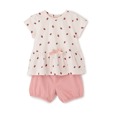 【WEB限定】GIRLS半袖パジャマ