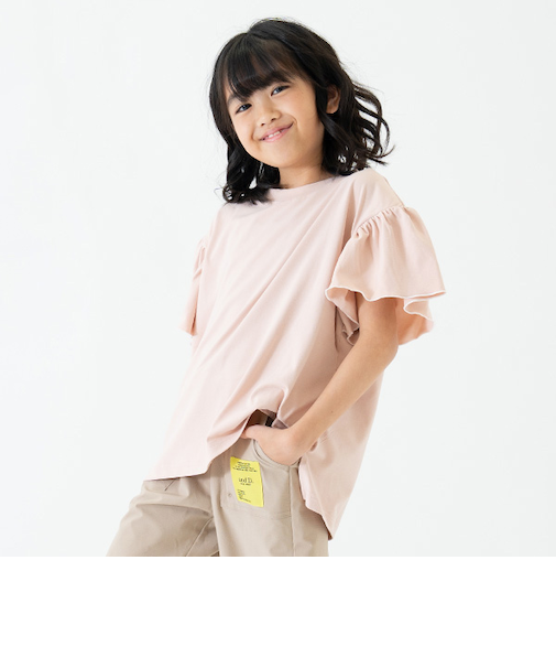 【水陸両用】半袖フリルプルオーバー