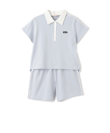 【リンク/接触冷感】ポロセットアップ(ジュニアサイズ)