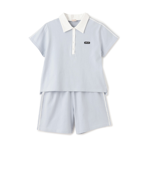 【リンク/接触冷感】ポロセットアップ(ジュニアサイズ)