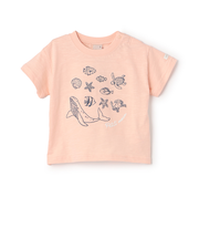 【接触冷感】海刺しゅう半袖Tシャツ(キッズサイズ)