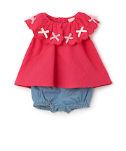 リボンチュニックセットアップ