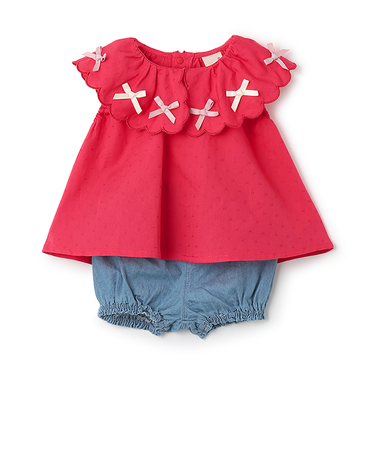 リボンチュニックセットアップ