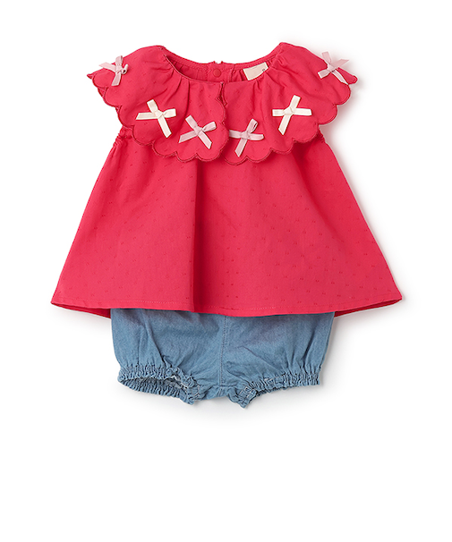 リボンチュニックセットアップ