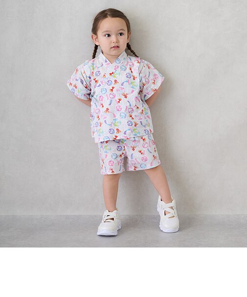 【WEB限定/リンク】girlsアソート甚平