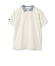 【WEB限定】【接触冷感】ポロ衿配色Tシャツ(ジュニア)