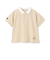 【接触冷感】ポロ衿配色半袖Tシャツ