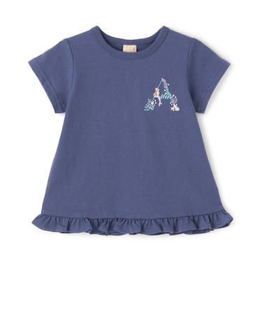 【プティプラ】アルファベットTシャツ