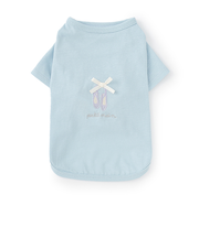 【DOG】バレリーナ刺しゅうTシャツ