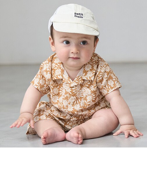 【リンク】総柄セットアップ(ベビー)