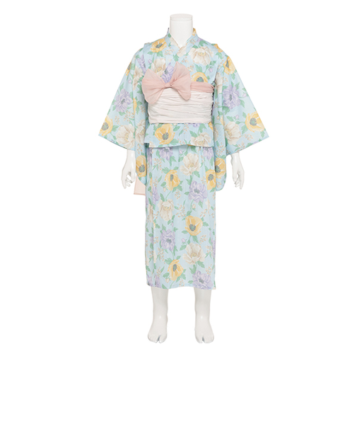 大花柄2way浴衣