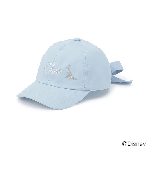 【Disney】刺しゅうバックリボンキャップ