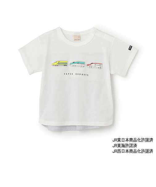 【新幹線】アソートワッペン半袖Tシャツ