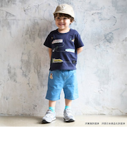 【新幹線】刺しゅうハーフパンツ