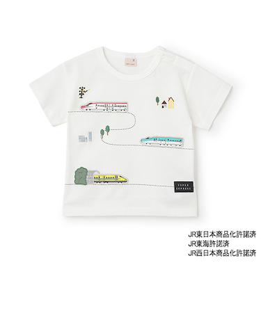 【新幹線】線路半袖Tシャツ