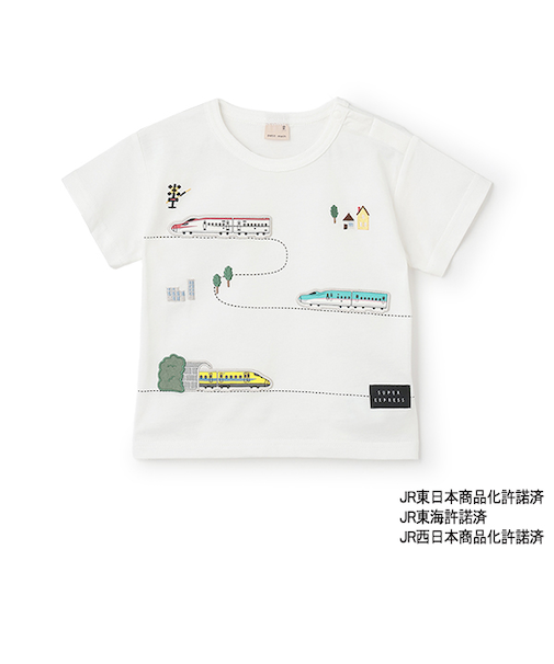 【新幹線】線路半袖Tシャツ