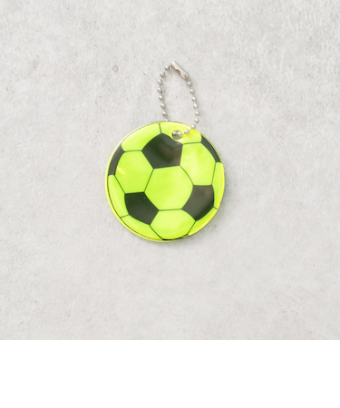 ピカッとあんしんサッカーボールリフレクターチャーム