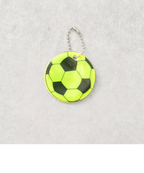 ピカッとあんしんサッカーボールリフレクターチャーム