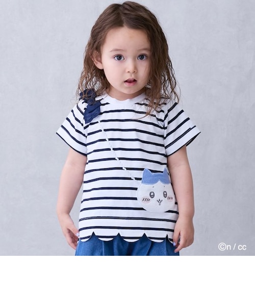 ちいかわ】ポシェット半袖T｜プティマインの通販｜&mall（アンドモール petit main ちいかわ Tシャツ 3枚セット