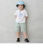 総柄ハーフパンツ