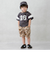 総柄ハーフパンツ