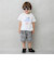 総柄ハーフパンツ
