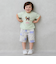 総柄ハーフパンツ