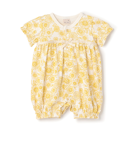 アソート胸切替カバーオール