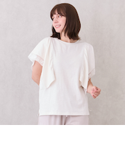 【接触冷感/リンク】レースTシャツ