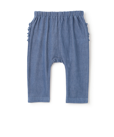 バックフリルレギンス