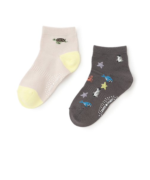 BOYS接触冷感ソックス2P