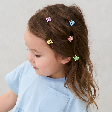 アソートミニヘアクリップ9P