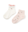 GIRLS吸水速乾ソックス2P