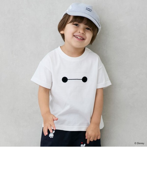 【Disney】【WEB限定特別価格】フェイスグラフィック半袖Tシャツ